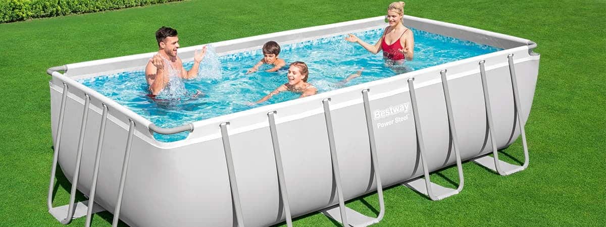 Como saber onde uma piscina desmontável está a vazar água