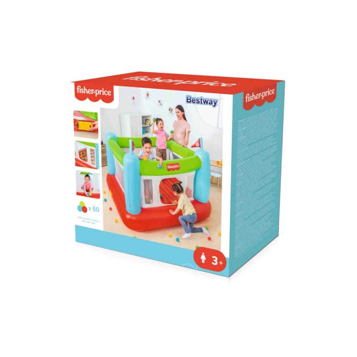 Parque Insuflável com Bomba Integrada Bouncesational Fisher-Price™