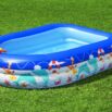 Piscina familiar insuflável Capitão marinho da Bestway® com guarda-sol UV Careful™