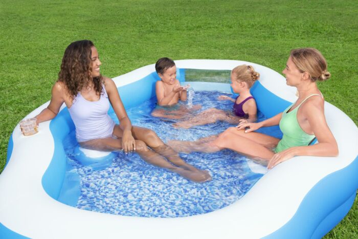 Piscina Familiar Insuflável Retangular Azul Bestway® 3,05m