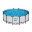 Conjunto de Piscina Desmontável Bestway® Steel Pro MAX ™ Redonda de 4,27 m x 1,22 m