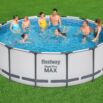 Conjunto de Piscina Desmontável Bestway® Steel Pro MAX ™ Redonda de 4,27 m x 1,22 m