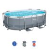 Conjunto de Piscina Desmontável Bestway® Power Steel ™ de 3,05 m x 2,00 m x 84 cm