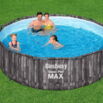 Conjunto de Piscina Redonda Desmontável Bestway® Steel Pro MAX™ 3,66 m x 1,00 m