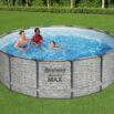 Conjunto de Piscina Desmontável Redonda Bestway® Steel Pro MAX™ 4,27 m x 1,22 m