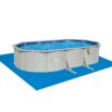 Conjunto de Piscina Desmontável de Parede de Aço Bestway® Hydrium™ de 6,10 m x 3,60 m x 1,20 m