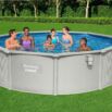 Conjunto de Piscina Desmontável de Aço Redonda Bestway® Hydrium™ 4,60 m x 1,20 m