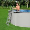 Conjunto de Piscina Desmontável de Aço Redonda Bestway® Hydrium™ 4,60 m x 1,20 m