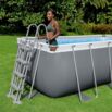 Conjunto de Piscina Desmontável Bestway® Power Steel ™ 4,12 m x 2,01 m x 1,22 m