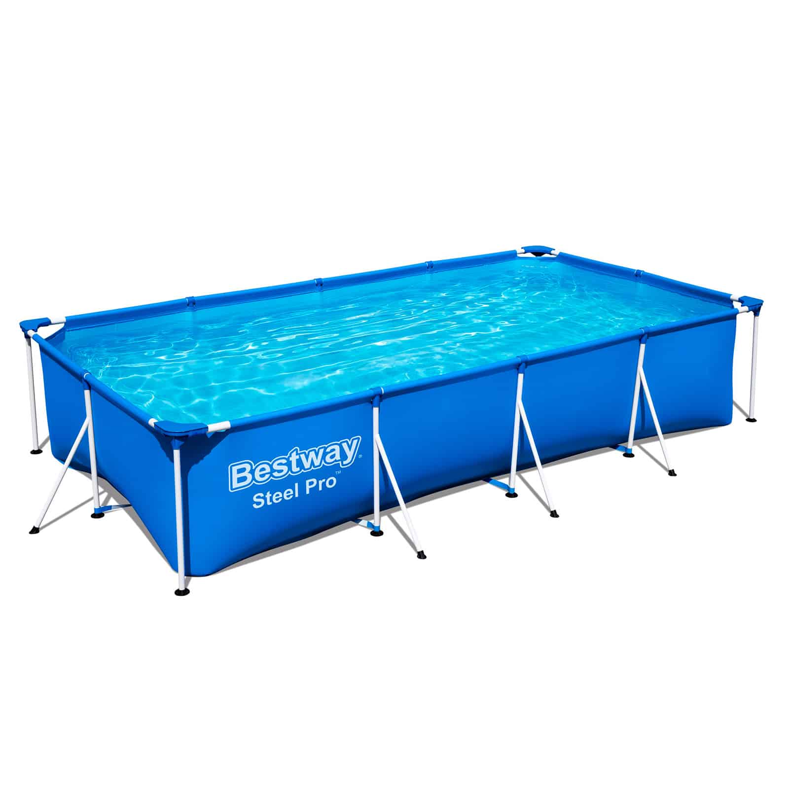 Piscina sobre superficie de 4.00 m x 2.11 m x 81 cm Steel Pro de Bestway