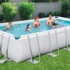 Conjunto de Piscina Desmontável Bestway® Power Steel™ 5,49 m x 2,74 m x 1,22 m com Bomba de Filtragem