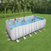 Conjunto de Piscina Desmontável Bestway® Power Steel ™ de 7,32 m x 3,66 m x 1,32 m