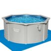 Conjunto de Piscina Desmontável de Parede de Aço Redonda Bestway® Hydrium™ de 3,00 m x 1,20 m