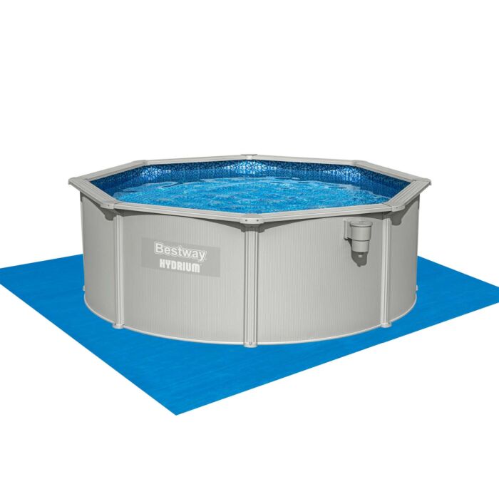 Conjunto de piscina sobre superficie con pared de acero Hydrium™ de Bestway®, 3.60 m x 1.20 m