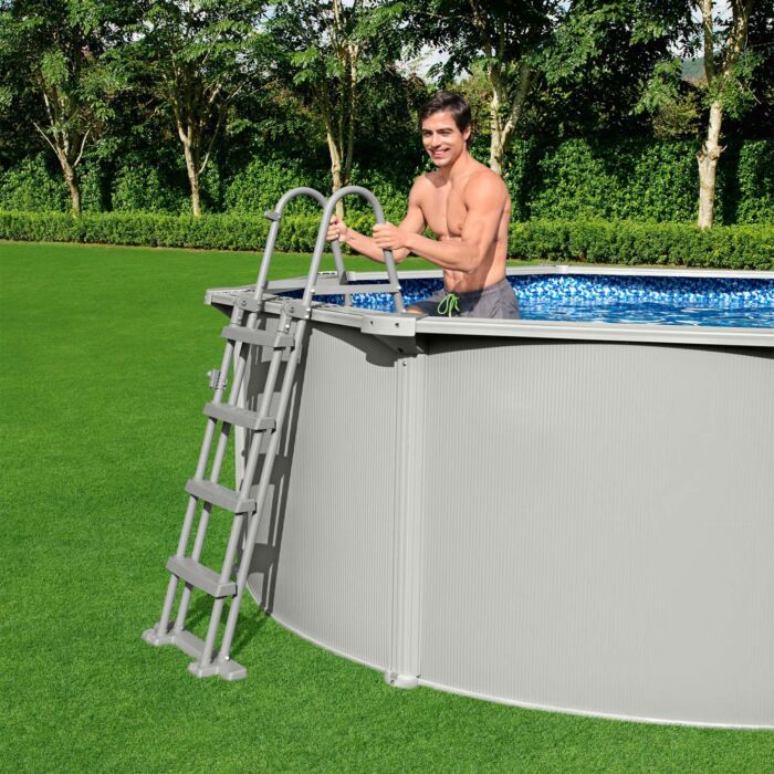 Conjunto de piscina sobre superficie con pared de acero Hydrium™ de Bestway®, 3.60 m x 1.20 m