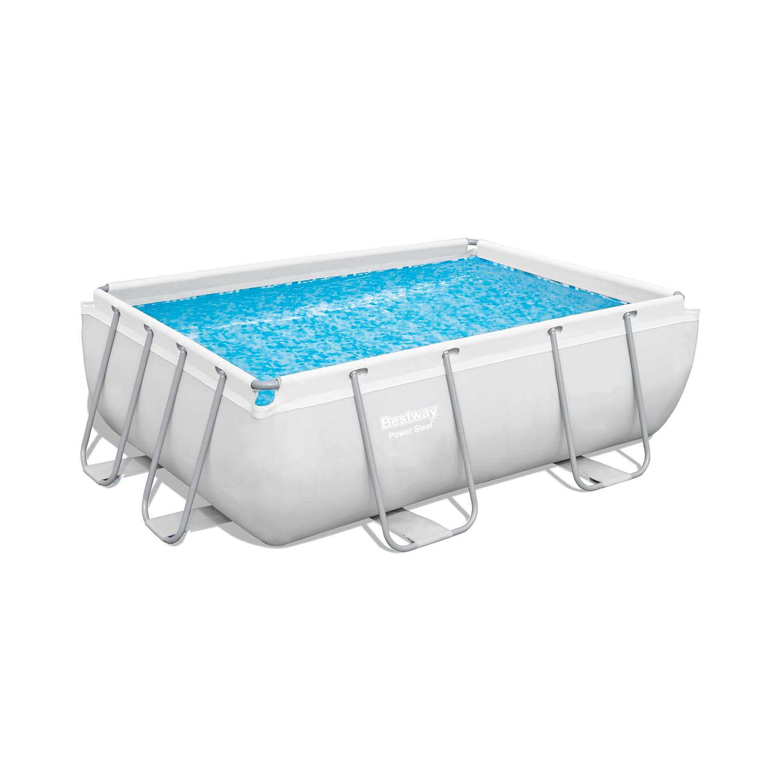 Conjunto de Piscina Desmontável Bestway® Power Steel ™ de 2,82 m x 1,96 m x 84 cm