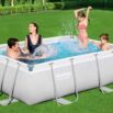 Conjunto de Piscina Desmontável Bestway® Power Steel ™ de 2,82 m x 1,96 m x 84 cm