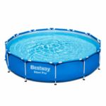 Piscina desmontável retangular 4m x 2,11m x 81cm Bestway Steel Pro