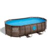 Conjunto de Piscina Desmontável Power Steel™ Swim Vista Series™ II de 4,27 m x 2,50 m x 1,00 m