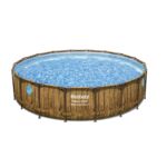 Conjunto de Piscina Desmontável Redonda Bestway® Steel Pro MAX™ de 5,49 m x 1,22 m