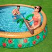 Piscina Insuflável Fast Set Bestway Paradise Palms 4, 57 m x 84 cm com Bomba de Filtragem de 2.006 L/H