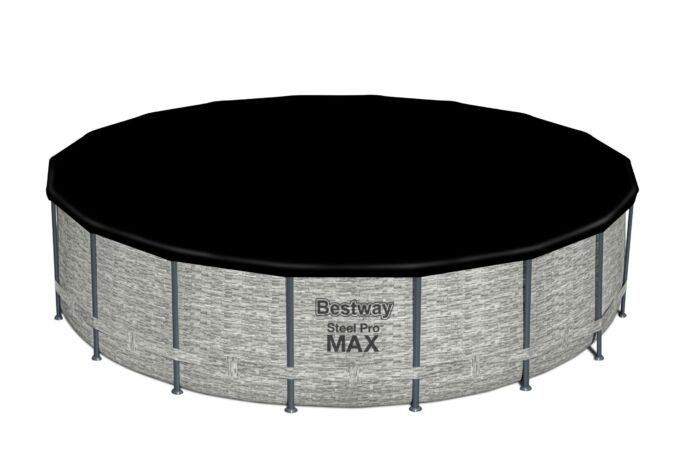 Conjunto de Piscina Desmontável Redonda Bestway® Steel Pro MAX™ de 5,49 m x 1,22 m