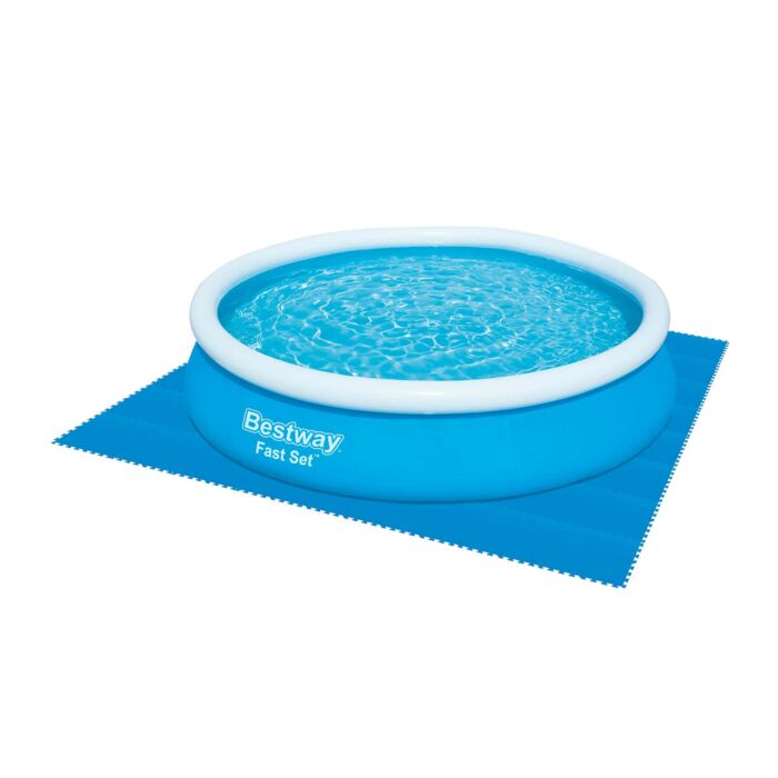Protetor de chão para piscina Flowclear de 50x50 cm (9 painéis)