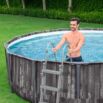 Conjunto de Piscina Redonda Desmontável Bestway® Steel Pro MAX™ 3,66 m x 1,00 m