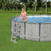 Conjunto de Piscina Desmontável Redonda Bestway® Steel Pro MAX™ de 5,49 m x 1,22 m