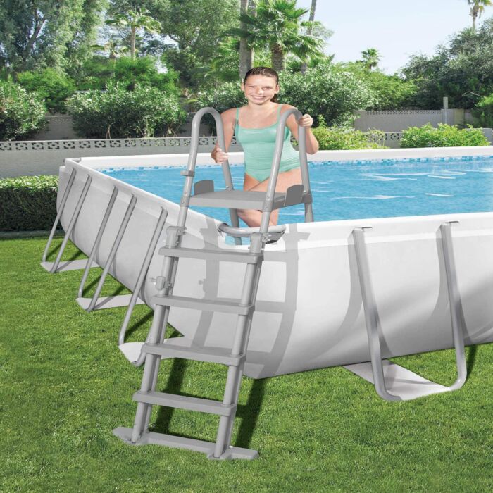 Conjunto de Piscina Desmontável Bestway® Power Steel ™ de 7,32 m x 3,66 m x 1,32 m