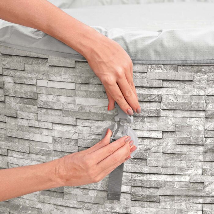 Spa insuflável com controlo por aplicação para 3-5 pessoas Lay-Z-Spa® Vancouver AirJet Plus™