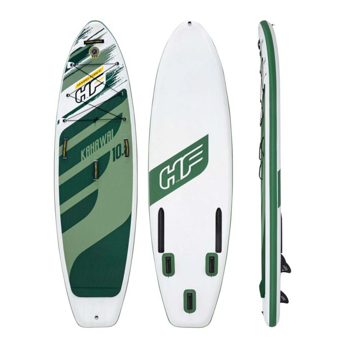 Hydro-Force™ Kahawai Conjunto de pranchas de surf a remo infláveis de 3,10 m