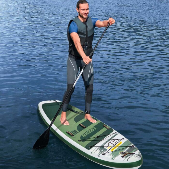 Hydro-Force™ Kahawai Conjunto de pranchas de surf a remo infláveis de 3,10 m