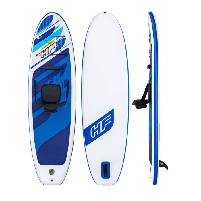 Prancha de Stand Up Paddle Surf Insuflável Bestway® Hydro-Force Oceana Conversível 3,05 m x 84 cm x 12 cm