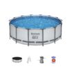 Bestway® Steel Pro MAX™ Conjunto de Piscina Desmontável Redonda 4,27m x 1,22m