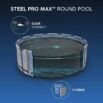 Piscina Desmontável Steel Pro MAX™ Bestway® 4,57 m x 1,22 m