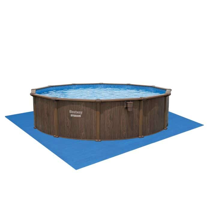 Conjunto de Piscina Desmontável com Parede de Aço Redonda Hydrium™ da Bestway® 5,49 m x 1,30 m