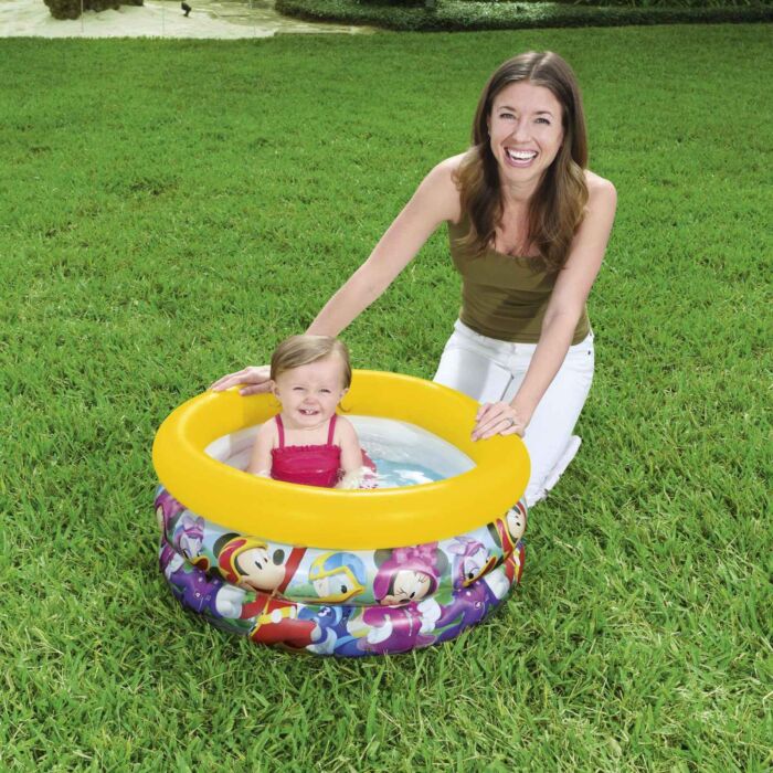 Piscina Insuflável Infantil Bestway® para Bebés Mickey and the Roadster Racers