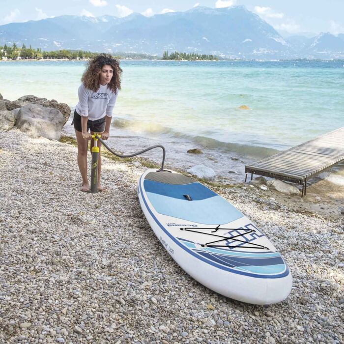 Hydro-Force™ Oceana. Prancha de Stand Up Paddle com bolsa de transporte.