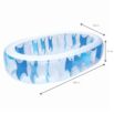 Piscina Insuflável Infantil Oval Azul Bestway® 2,29 m x 1,52 m x 51 cm
