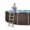 Conjunto de Piscina Desmontável Bestway® Vime de Rotim de 4,27m x 1,22 m