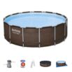 Conjunto de Piscina Desmontável Bestway® Vime de Rotim de 4,27m x 1,22 m