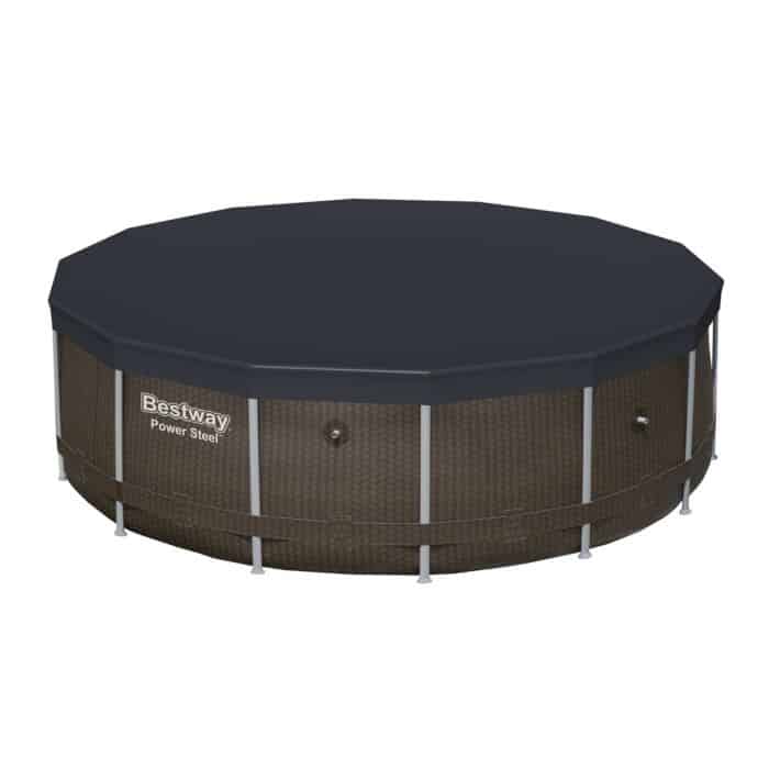 Conjunto de Piscina Desmontável Bestway® Vime de Rotim de 4,27m x 1,22 m
