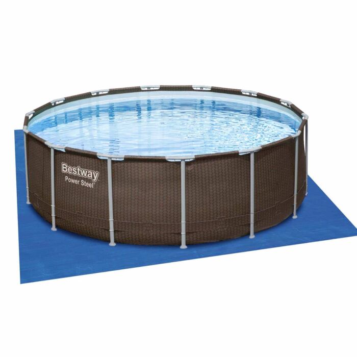 Conjunto de Piscina Desmontável Bestway® Vime de Rotim de 4,27m x 1,22 m
