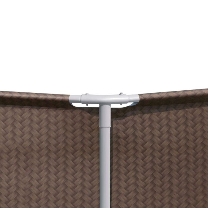 Conjunto de Piscina Desmontável Bestway® Vime de Rotim de 4,27m x 1,22 m