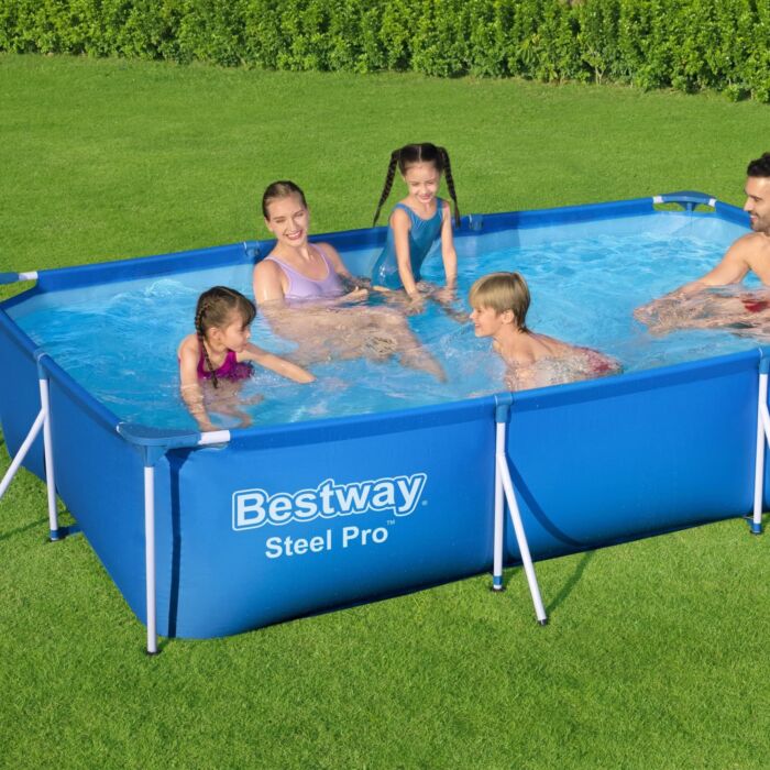 Piscina Desmontável Bestway® Steel Pro™ de 3,00 m x 2,01 m x 66 cm