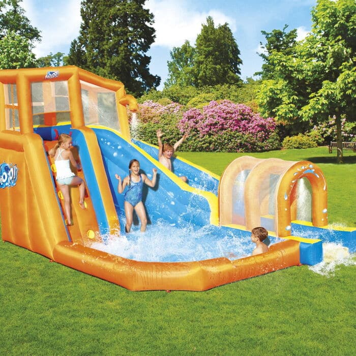 Mega Parque Aquático Insuflável Bestway® Hurricane Tunnel Blast 4,20 m x 3,20 m x 2,60 m