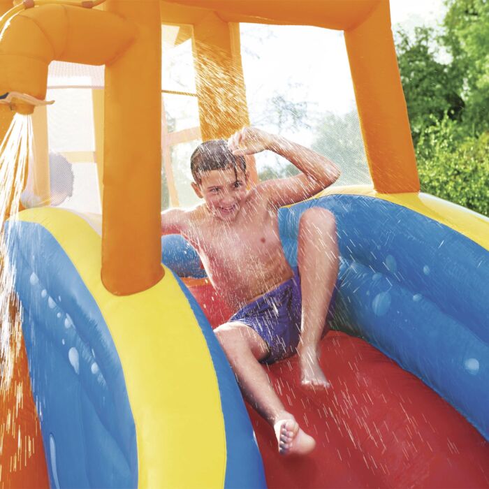 Mega Parque Aquático Insuflável Bestway® Hurricane Tunnel Blast 4,20 m x 3,20 m x 2,60 m