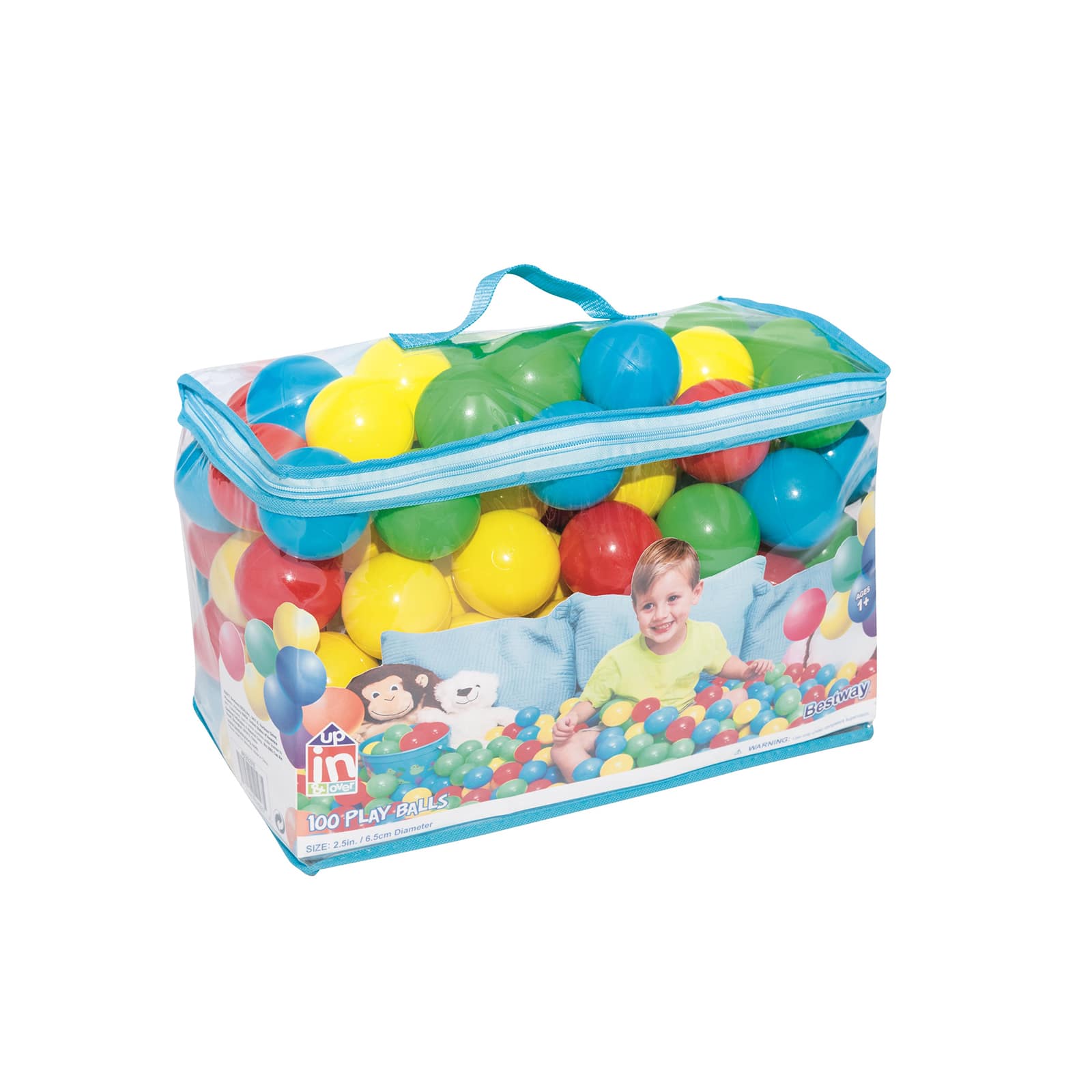 100 Bolas Coloridas para Brincar Bestway® Splash & Play™