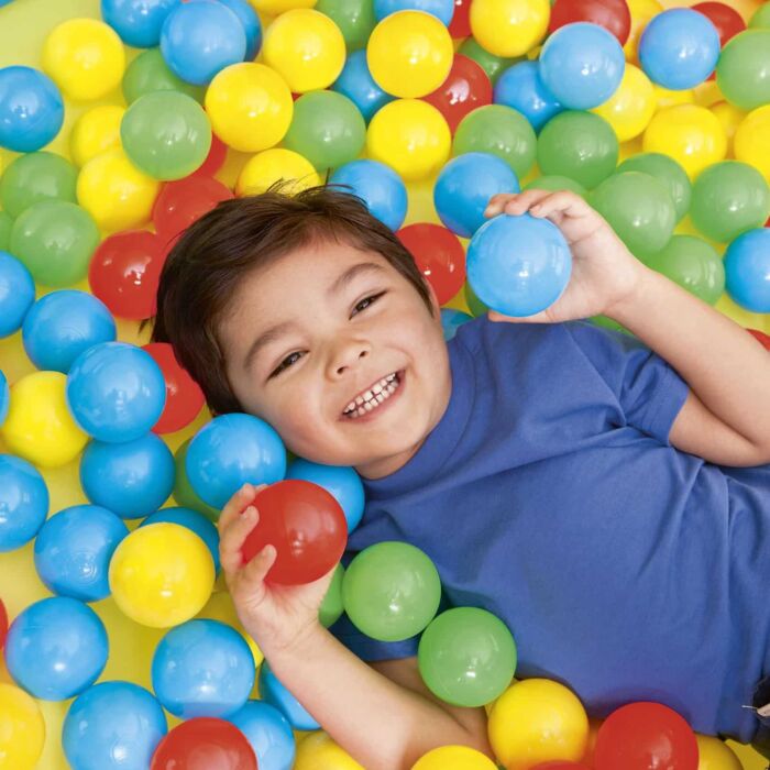 100 Bolas Coloridas para Brincar Bestway® Splash & Play™